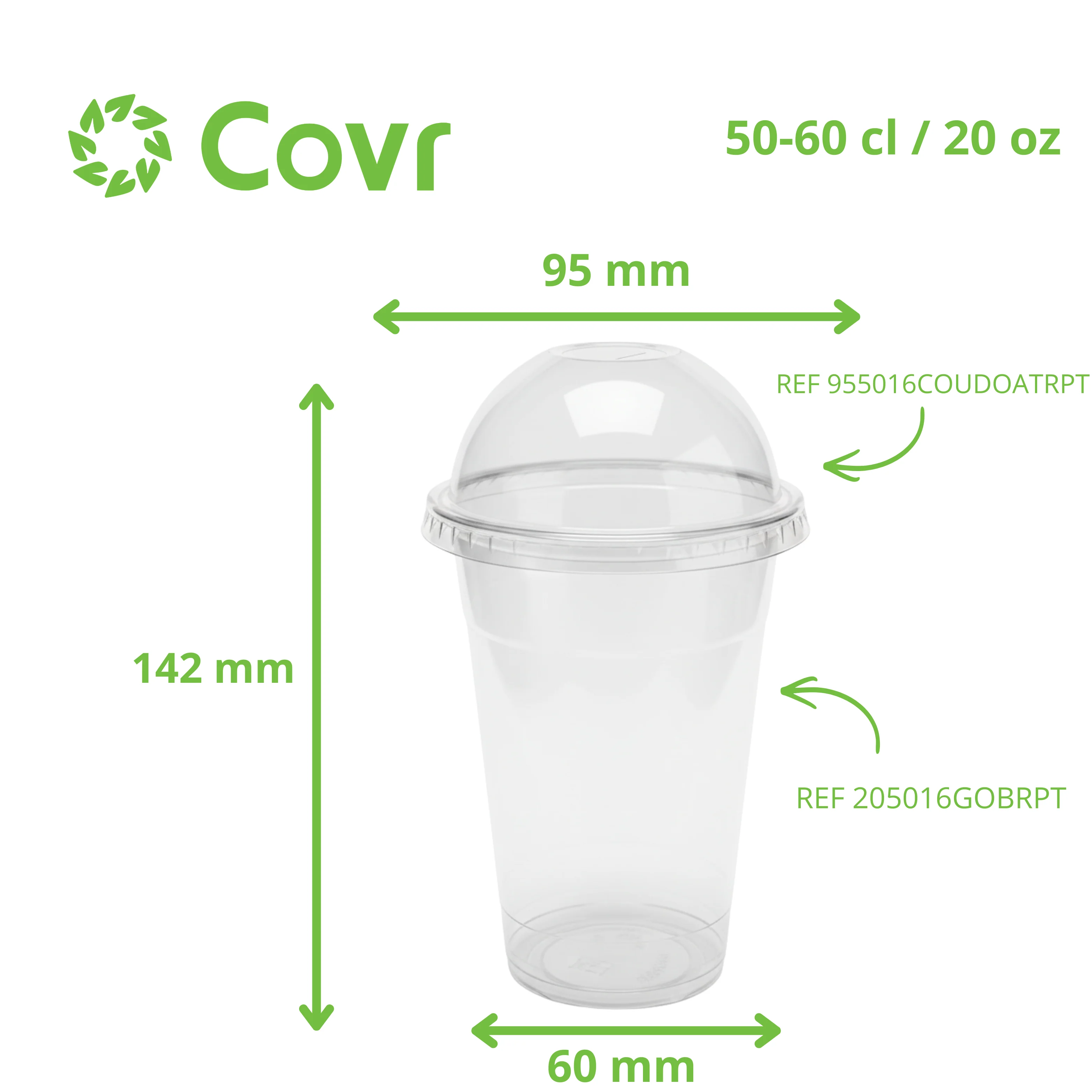 Pot Shaker rPET 20 oz / 500 - 600 ml - Image 7