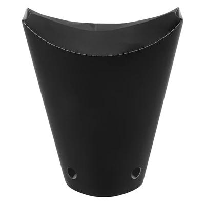 GOBELETS À FRITES AVEC FERMETURE 12 OZ - 360 ML 220 + 18PE G/M2 6,7x12,5 CM NOIR CARTON (100 UNITÉS) - REF. 219.81 - Image 2