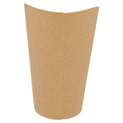 GOBELETS À FRITES OUVERTS 16 OZ - 480 ML 200 + 20PE G/M2 Ø8,5x13,5 CM MARRON CARTON (50 UNITÉS) - REF. 221.19 - Image 3