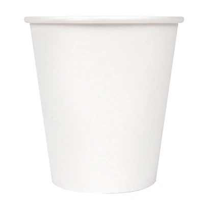 GOBELETS BOISSONS CHAUDES 1 PAROI 300 ML - 10 oz 300 + 18 PE G/M2 Ø9/6x9,5 CM BLANC CARTON (1000 UNITÉS) - REF. 254.22 - Image 2