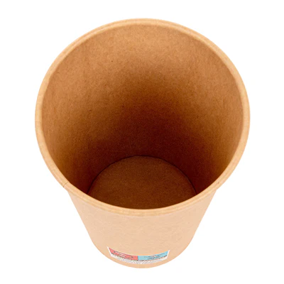 GOBELETS BOISSONS CHAUDES 1 PAROI 480 ML - 16 oz 300 + 18 PE G/M2 Ø9/6x13,2 CM MARRON CARTON (1000 UNITÉS) - REF. 233.02 - Image 3
