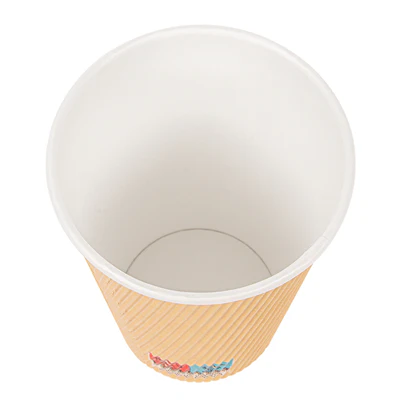 GOBELETS BOISSONS CHAUDES DOUBLE PAROI 480 ML - 16 oz 300 + 250 + 18 PE G/M2 Ø9/6x13,2 CM MARRON CARTON (500 UNITÉS) - REF. 180.78 - Image 3