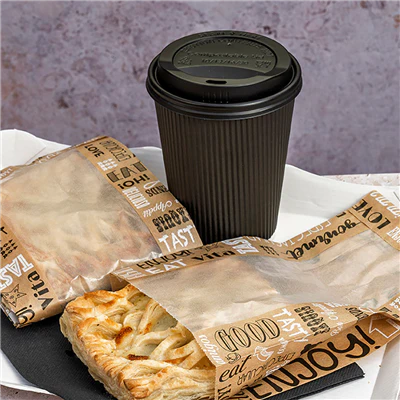 GOBELETS BOISSONS CHAUDES DOUBLE PAROI 240 ML - 8 oz 280 + 250 + 18 PE G/M2 Ø8/5,6x9,2 CM NOIR CARTON (1000 UNITÉS) - REF. 178.38 - Image 4