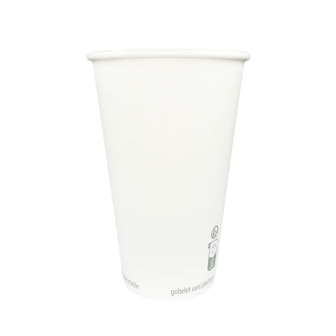 Gobelet Carton Sans Film Plastique 47 cl / 16 oz