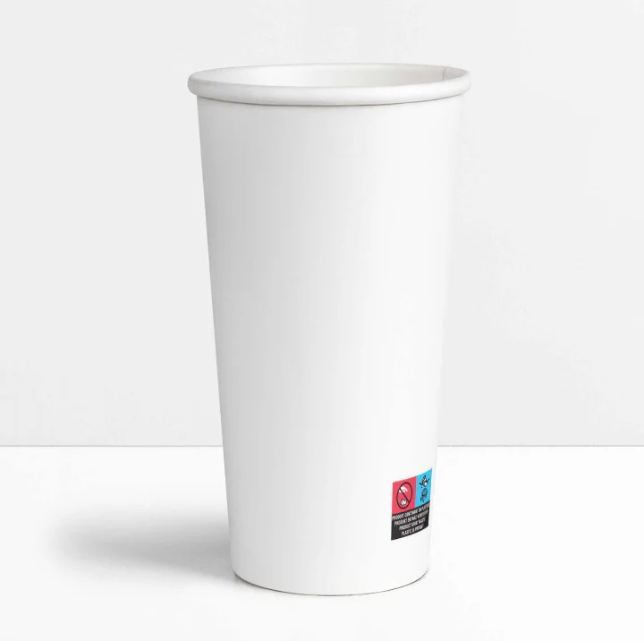 Gobelet Carton Blanc 60 cl / 20 oz