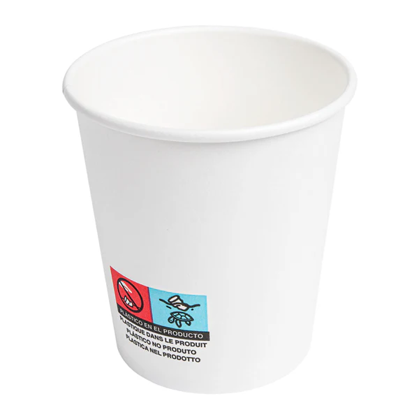 Gobelet Carton Blanc fontaine 25 cl / 8 oz - Image 3