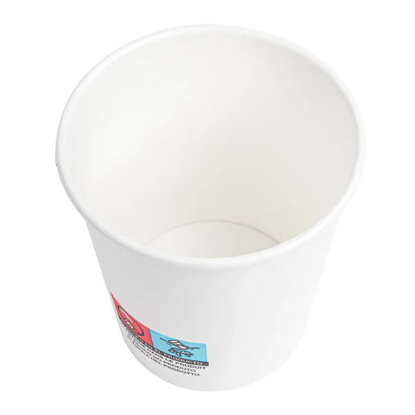 Gobelet Carton Blanc fontaine 25 cl / 8 oz - Image 4