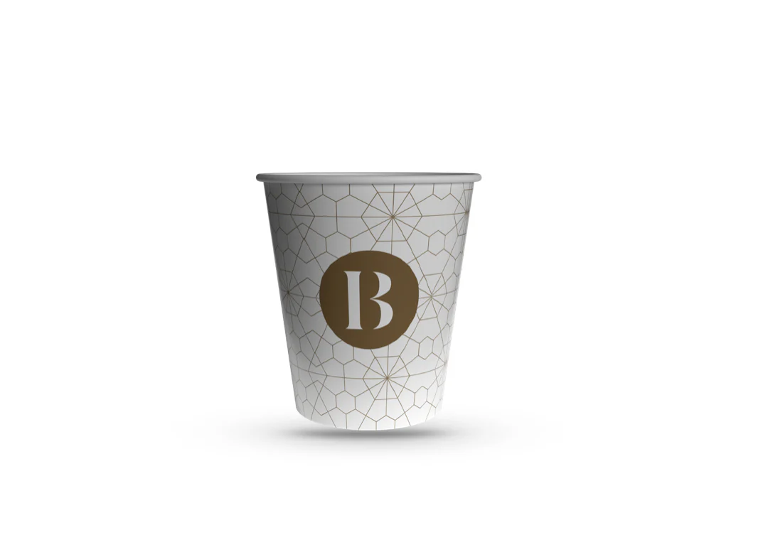 Gobelets carton personnalisés 25 cl / 8 oz - Livraison express