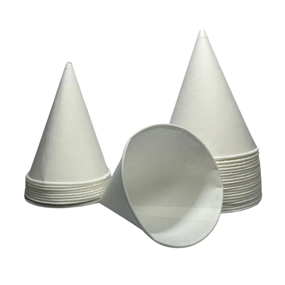 Gobelets cônes en carton 4,5 oz - 130 ml (120000 unités / Palette) - Image 5