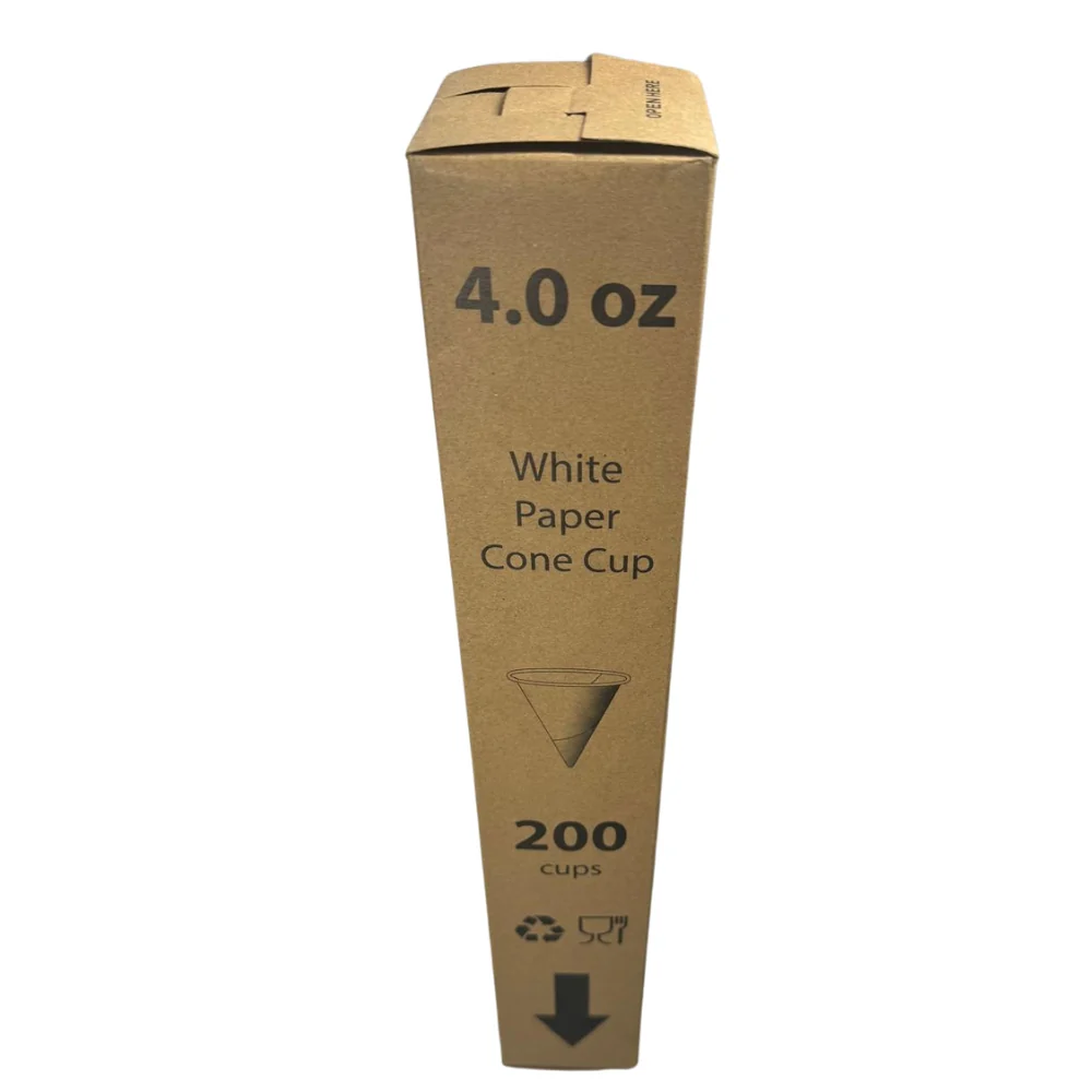 Gobelets cônes en carton 4 oz - 105 ml (120000 unités / Palette) - Image 4