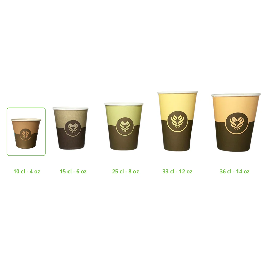 Gobelet Carton 4 oz / 10 cl Décor Barista + Marquage SUP et Triman - Image 3