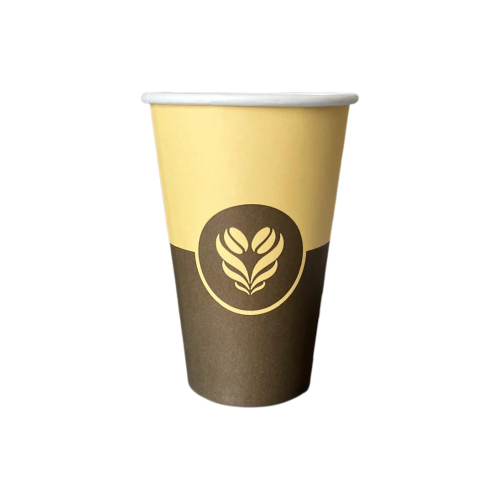 Gobelet Carton 12 oz / 33 cl Décor Barista + Marquage SUP et Triman
