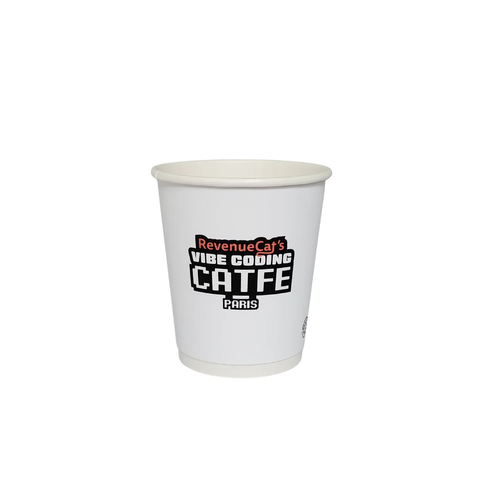 Gobelets carton double paroi avec étiquette personnalisé 25 CL / 8 OZ - Livraison express - Image 2