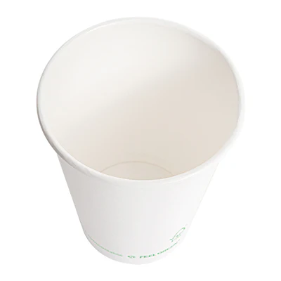 GOBELETS BOISSONS FROIDES ET CHAUDES 1 PAROI 360 ML 300 G/M2 Ø9/6x11 CM BLANC CARTON (1000 UNITÉS) - REF. 255.22 - Image 3