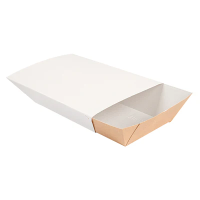 HOUSSES POUR BARQUETTES THEPACK 2400 G 17x9,8x7 CM BLANC CARTON NANO-MICRO (600 UNITÉS) - REF. 253.04 - Image 5