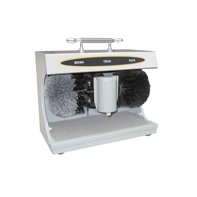 MACHINE À CIRER LES CHAUSSURES 90W 37x21x33 CM ARGENTE INOX (1 UNITÉS) - REF. 230.95