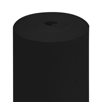 MAXI "TÊTE-À-TÊTE" PRÉ. 120CM (20 FEU.) 55 G/M2 0,5x24 M NOIR AIRLAID (6 UNITÉS) - REF. 228.50