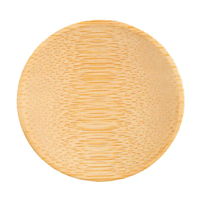 MINI ASSIETTES RONDES BAMBOO Ø 6 CM NATUREL BAMBOU (24 UNITÉS) - REF. 170.28 - Image 3