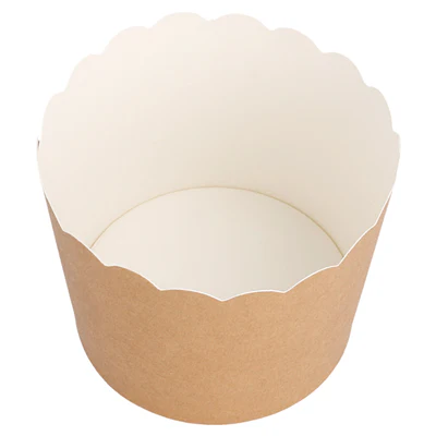 MUFFIN CUPS 160 + 15 PE G/M2 Ø 5x4,5 CM MARRON CARTON (100 UNITÉS) - REF. 224.14 - Image 3