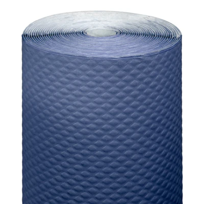 NAPPE EN ROULEAU 48 G/M2 1,20x100 M BLEU MARINE CELLULOSE (4 UNITÉS) - REF. 108.63
