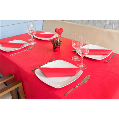 NAPPE EN ROULEAU 48 G/M2 1,20x100 M ROUGE CELLULOSE (4 UNITÉS) - REF. 108.61 - Image 3