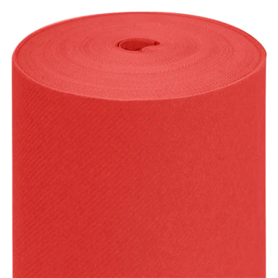 NAPPE EN ROULEAU 55 G/M2 1,20x50 M ROUGE AIRLAID (1 UNITÉS) - REF. 167.67