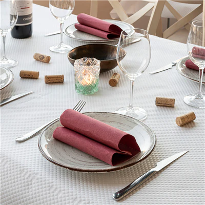 NAPPE EN ROULEAU 48 G/M2 1x100 M BLANC CELLULOSE (4 UNITÉS) - REF. 107.01 - Image 4