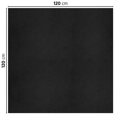 NAPPES PLIAGE M 55 G/M2 120x120 CM NOIR AIRLAID (200 UNITÉS) - REF. 196.38 - Image 2