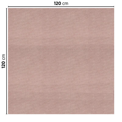 NAPPES PLIAGE M LIKE LINEN 70 G/M2 120x120 CM CHOCOLAT SPUNLACE (200 UNITÉS) - REF. 196.83 - Image 2