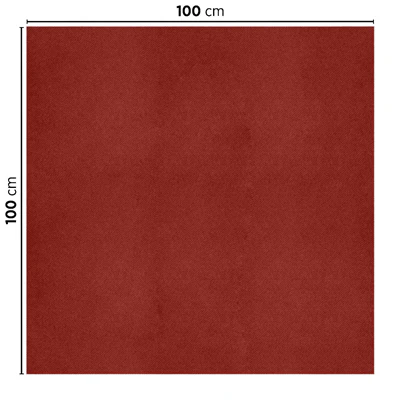 NAPPES PLIAGE Z 55 G/M2 100x100 CM BORDEAUX AIRLAID (200 UNITÉS) - REF. 196.35 - Image 2