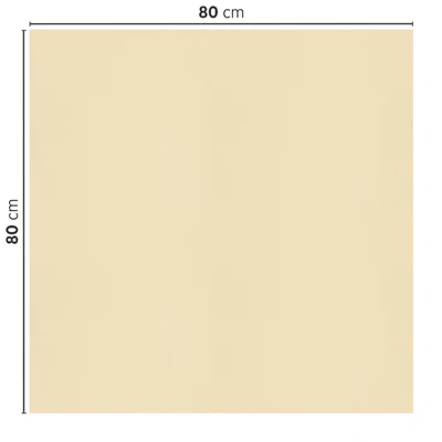 NAPPES PLIAGE Z 55 G/M2 80x80 CM IVOIRE AIRLAID (200 UNITÉS) - REF. 196.23 - Image 2