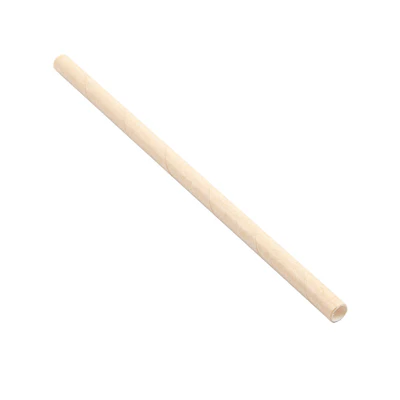 PAILLES DROITES COCKTAIL PAPER Ø0,60x14 CM NATUREL KRAFT (3000 UNITÉS) - REF. 227.84 - Image 2