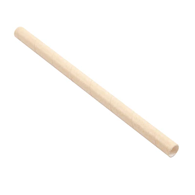 PAILLES DROITES COCKTAIL PAPER Ø0,80x14 CM NATUREL KRAFT (3000 UNITÉS) - REF. 227.85 - Image 2