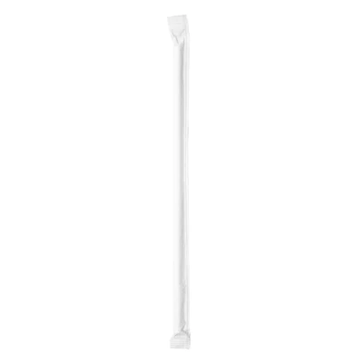 PAILLES DROITES SOUS SACHETS BLANCS PAPER Ø0,60x20 CM BLANC PAPIER (3000 UNITÉS) - REF. 227.93 - Image 2