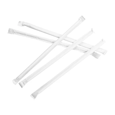 PAILLES DROITES SOUS SACHETS BLANCS PAPER Ø0,60x20 CM BLANC PAPIER (3000 UNITÉS) - REF. 227.93 - Image 7