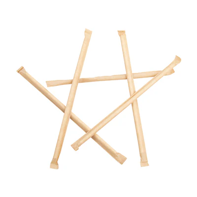 PAILLES DROITES SOUS SACHETS KRAFT PAPER Ø0,60x20 CM BLANC PAPIER (3000 UNITÉS) - REF. 227.02 - Image 7