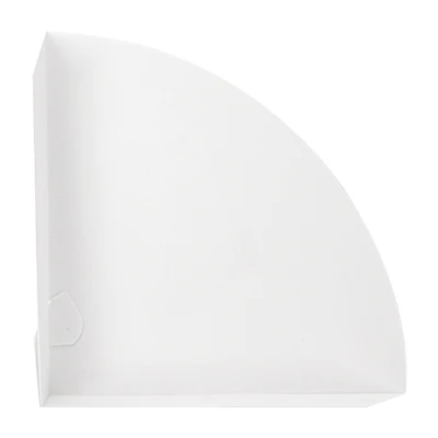 PELLES CRÊPES THEPACK 17x17x2,5 CM BLANC CARTON NANO-MICRO (800 UNITÉS) - REF. 234.81 - Image 3