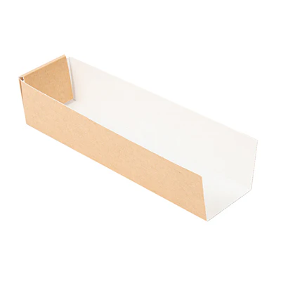 PELLES HOT DOG THEPACK 4,7x18,2x4 CM NATUREL CARTON NANO-MICRO (1200 UNITÉS) - REF. 234.80