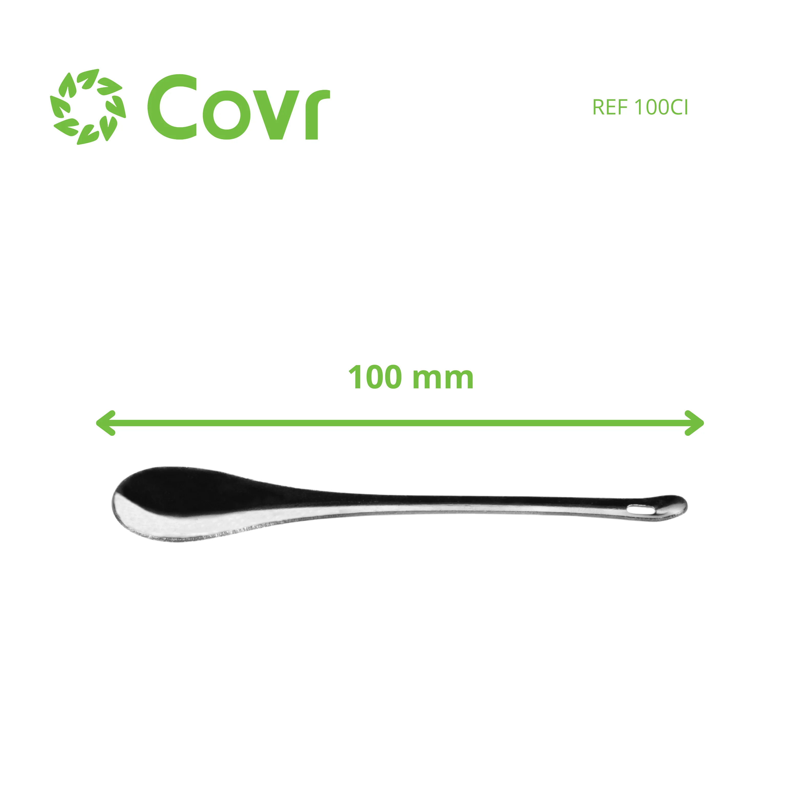 Petite cuillère inox 110mm - Image 2