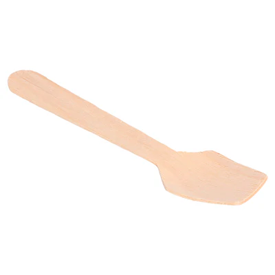 PETITES CUILLÈRES POUR GLACES WOOD 9,5 CM NATUREL BOIS (100 UNITÉS) - REF. 170.44 - Image 3