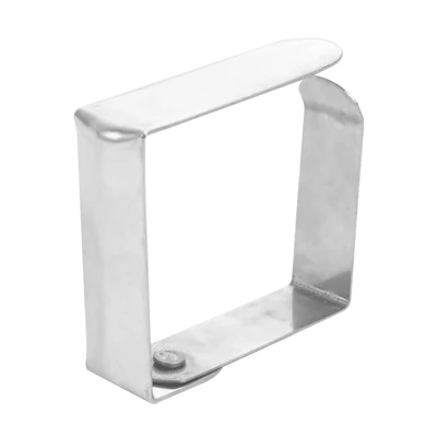 PINCES POUR FIXATION NAPPES 4,7x4x1,2 CM METAL ACIER (144 UNITÉS) - REF. 104.91 - Image 3