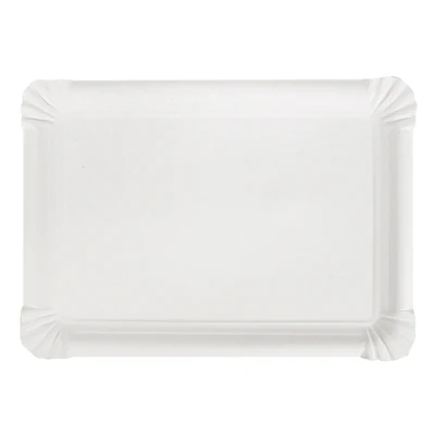 PLATEAUX PÂTISSERIE - MOYENS 340 G/M2 25x17,5 CM BLANC CARTON (250 UNITÉS) - REF. 320.11 - Image 3