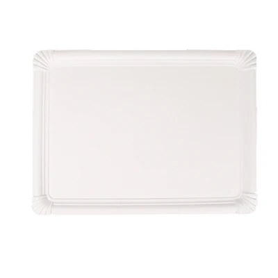 PLATEAUX PÂTISSERIE - MOYENS 500 G/M2 45,5x34 CM BLANC CARTON (25 UNITÉS) - REF. 320.23 - Image 3