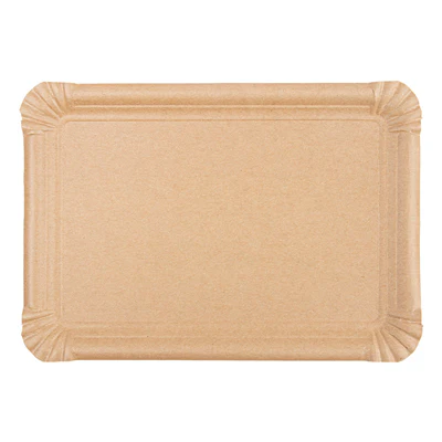 PLATEAUX PÂTISSERIE - PETITS 340 G/M2 23x17 CM NATUREL KRAFT (250 UNITÉS) - REF. 251.92 - Image 3