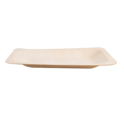 PLATEAUX RECTANGULAIRES WOOD 12x9,5x1,2 CM NATUREL BOIS (50 UNITÉS) - REF. 227.08 - Image 2