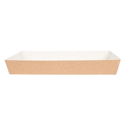 PLATEAUX REPAS THEPACK 25,5x18x3,7 CM NATUREL CARTON NANO-MICRO (130 UNITÉS) - REF. 234.83 - Image 2
