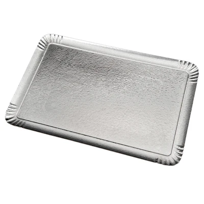 PLATEAUX CATERING 1100 G/M2 28x42 CM ARGENT/OR CARTON (100 UNITÉS) - REF. 131.80
