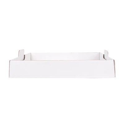 PLATEAUX REGROUPER 390 G/M2 54,5x38,5x9,5 CM BLANC CARTON (50 UNITÉS) - REF. 168.21 - Image 2