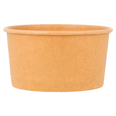 POTS À GLACES 150 ML 250 + 18 PE G/M2 Ø8,5x4,5 CM MARRON CARTON (2000 UNITÉS) - REF. 222.90 - Image 2