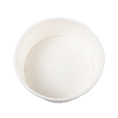 POTS À GLACES 'PAROLE' 150 ML 250 + 18 PE G/M2 Ø8,5x4,5 CM BLANC CARTON (2000 UNITÉS) - REF. 230.32 - Image 3